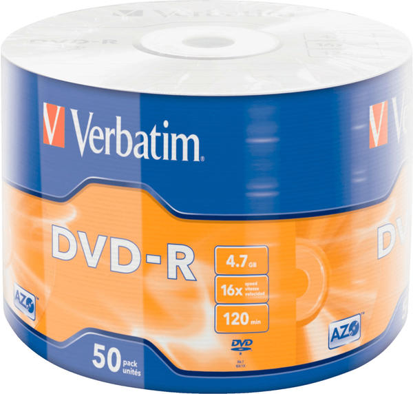 Verbatim DVD-R 4.7GB 16x (43788)