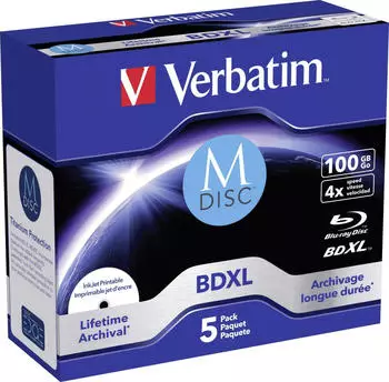 Verbatim M-Disc BD-R 100GB 4x (43834)