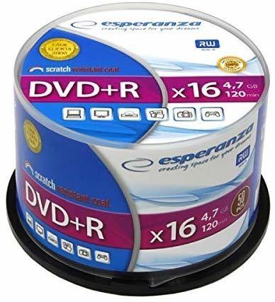 Esperanza 1115 DVD-Rohling 4,7 GB DVD+R 50 Stück(e)