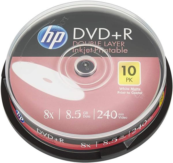 HP DVD+R DL Rohlinge bedruckbar,