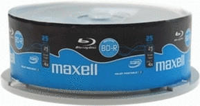 Maxell BD-R 25GB 4x bedruckbar 25er Spindel