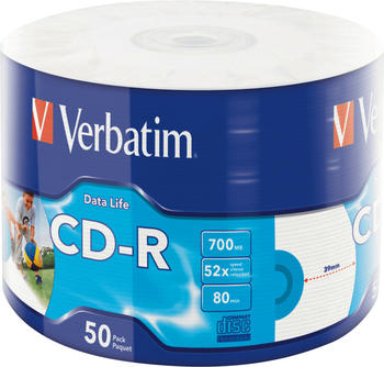 Verbatim CD-R 52x 700MB 50stk Spindel