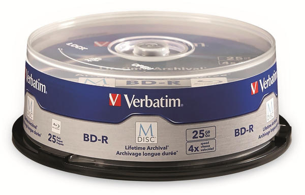Verbatim M-Disc BD-R 25GB 4x (98909)