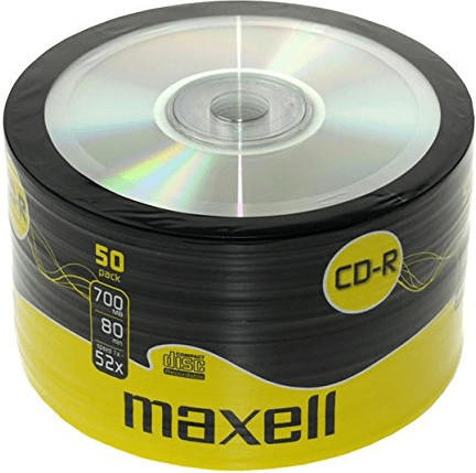 Maxell CD-R 700MB 80min 52x 50er Spindel