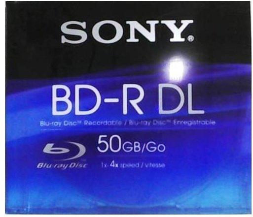 Sony BD-R DL 50GB 270min 2x 1er Jewelcase