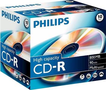 Philips CD-R 800MB 90min 10er Jewelcase