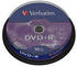 Verbatim DVD+R 4,7GB 120min 16x Matt Silver 10er Spindel