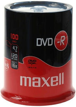 Maxell DVD-R 4,7GB 120min 16x 100er Spindel