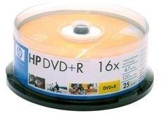 HP DVD+R 4,7GB 120min 16x 25er Spindel
