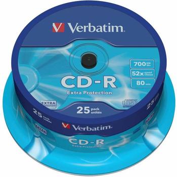 Verbatim CD-R 700MB 80min 52x Extra Protection 25er Spindel