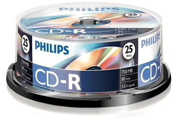 Philips CD-R 700MB 80min 52x 25er Spindel