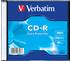 Verbatim CD-R 700MB 80min 52x Extra Protection 1er Slimcase