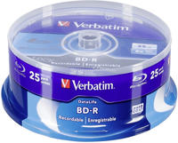 Verbatim 43837, Verbatim BD-R 25GB/1-6x Cakebox 25-St&uuml;ck