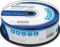 MediaRange MR508, MediaRange BD-R 50GB 6x(25) BluRay Cake, Kapazit&auml;t: 50GB