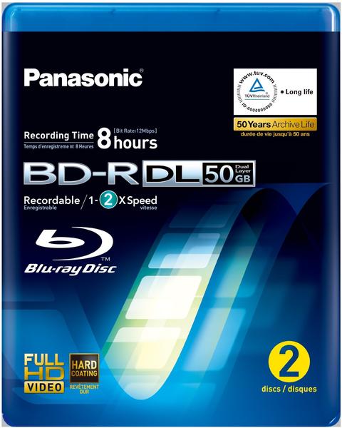Panasonic BD-R 25GB LM-BRU50AE2