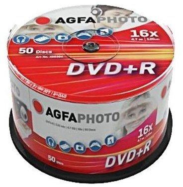 AgfaPhoto DVD+R 4,7GB 120min 16x 50er Spindel