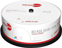 Primeon 2761319, Primeon 2761319 Blu-ray BD-R DL Rohling 50GB 25 St. Spindel