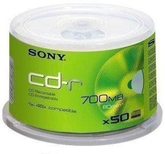 Sony CD-R 700MB 80min 48x 50er Spindel