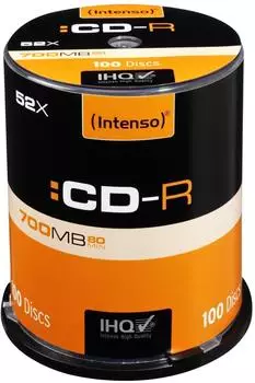 Intenso CD-R 700MB 80min 52x 100er Spindel