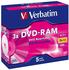 Verbatim DVD-RAM 4,7GB 120min 3x 5er Jewelcase
