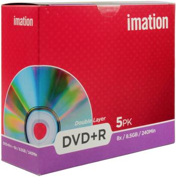 Imation DVD+R DL 8,5GB 240min 8x 5er Jewelcase