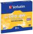 4,7GB 120min 4x Matt Silver 3er Slimcase: Verbatim DVD+RW Matt Silver