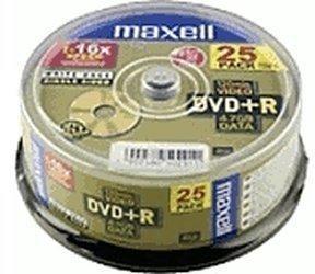 Maxell DVD+R 4,7GB 120min 16x 25er Spindel