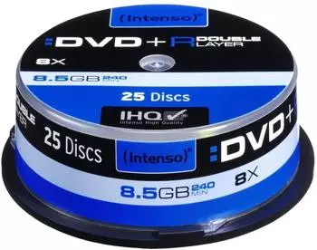 Intenso DVD+R DL 8,5GB 8x 25er Spindel