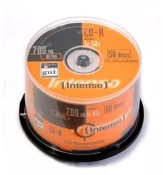 Intenso CD-R 700MB 80min 52x 50er Spindel