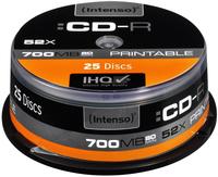 Intenso 1801124, Intenso CD-R 700 MB bedruckbar 25er Spindel (1801124)