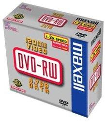 Maxell DVD-RW 4,7GB 120min 2x 5er Jewelcase