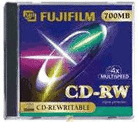 Fuji Magnetics CD-RW 700MB 80min 12x 10er Jewelcase