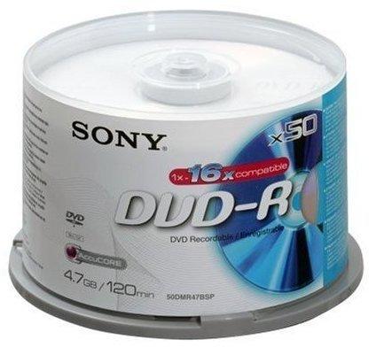 Sony DVD-R 4.7GB 16x 50er Spindel
