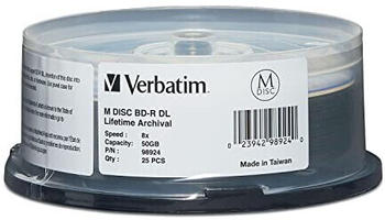 Verbatim M-Disc BD-R 25GB 4x (98924)