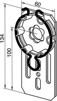 Somfy Antriebslager LT50 Antriebe (9703948)