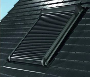 Roto ZRO E R6/R8 Hitzeschutz-Rollladen Elektrisch Anthrazit-Metallic 9/18 (94 x 180 cm)