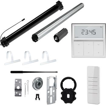 Nobily Komplett-Set PR5 10/15-60 inkl. Funk Timer Exquisit Wandsender 10Nm Zugkraft bis 25Kg
