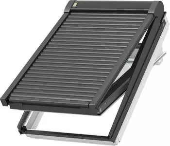 Velux Solar-Rollladen SSL Aluminium Dunkelgrau 94x118cm (SSL 0000K PK06)