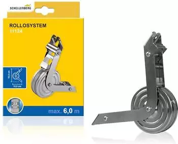 Schellenberg Aufputz-Gurtwickler Abdeckplatte Metall Rollladenzubeh&ouml;r