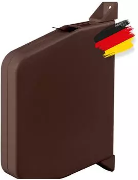 Bauheld Lochabstand 188 mm 23 mm Gurtbreite braun Aufputz