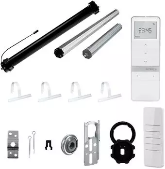 Nobily Achtkantwelle RollladenSet Maxi Handsender MechanikSet KomplettSet . 20 kg 150 cm (1St_Nm/50)