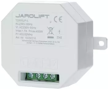 Jarolift RollladenFunksteuerung Licht TDRRUPL 1-Kanal Unterputz Rollläden MarkisenLicht 1-tlg.. 1 Stück Unterputzmontage Zeitsteuerung möglich geringer Standbyverbrauc