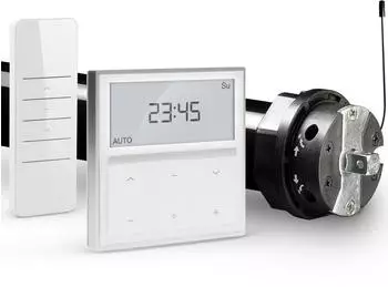 Nobily ProfiSet 30/1560 FunkTimer Exquisit Wandsender 30 Nm = bis 75 kg 60 mm Achtkant Welle (PR5)