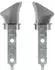 Inovatec Rollladen Einlauftrichter MaxiProfile Set Links / Rechts