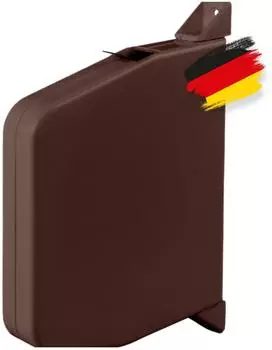 Bauheld Rollladen Aufputz 14 mm Mini Einf&auml;delautomatik Braun Kunststoff (GWICKLERA14BR)
