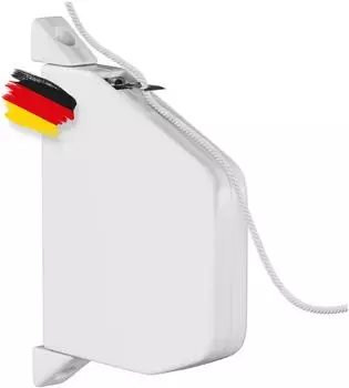 Bauheld Rollladen Schnurwickler Schnur Aufputz Mini Einf&auml;delautomatik Wei&szlig;