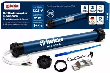 heicko Basic Rollladenmotor 50Nm SW60, mechanisch (B24-6050-M)