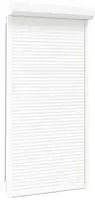 vidaXL Rollladen Wei&szlig; 110 x 220 cm Aluminium und Polyurethan