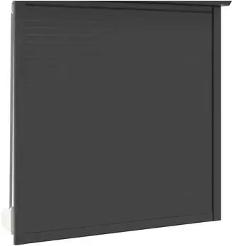 vidaXL Rollladen anthrazit 130x140cm Aluminium und Polyurethan