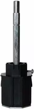 Schellenberg Teleskop-Endkappe Achtkantwelle 60mm, schwarz (80500)